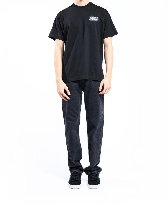25FW 베르사체 반팔 티셔츠 79GAHP10CJ01P899 Black - VERSACE
