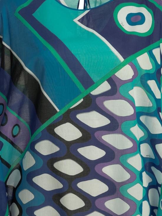 26SS 푸찌 숏 원피스 6HRL216H844021 Blue - PUCCI