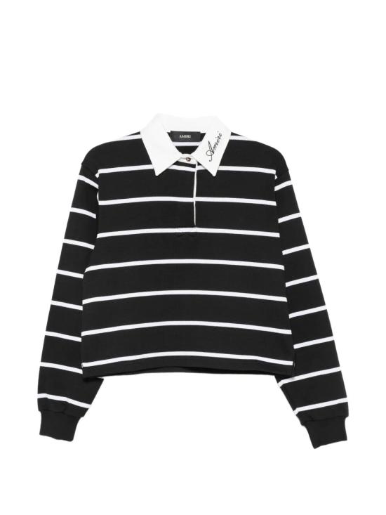 26FW 아미리 폴로 티셔츠 AWTOJR1090 001 BLACK - AMIRI
