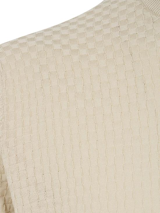 26SS 필리포 드 로렌티스 스웨터 GC1MC CR14Q 040 ECRU TORTILLA - FILIPPO DE LAURENTIIS