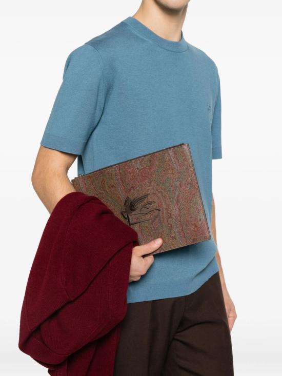 26SS 에트로 클러치/파우치 MP2C0006 AA086 Brown - ETRO
