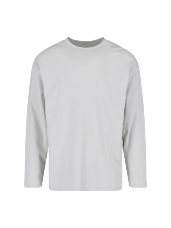 26SS 르메르 코튼 실크 롱슬리브 탑 코튼 실크 롱슬리브 탑 TS0019 LJ1055BG282 Grey