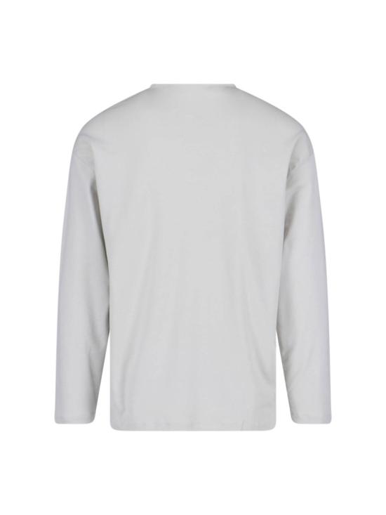 26SS 르메르 코튼 실크 롱슬리브 탑 코튼 실크 롱슬리브 탑 TS0019 LJ1055BG282 Grey - LEMAIRE
