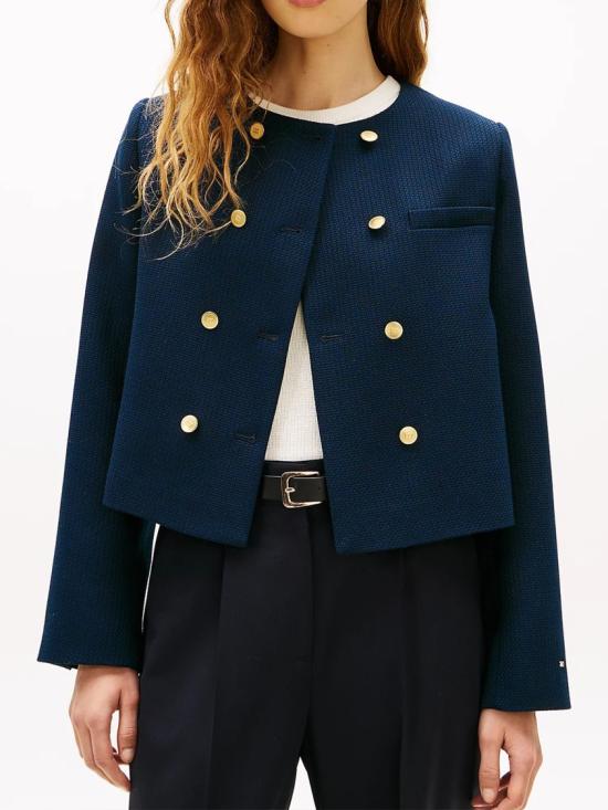 26SS 타미힐피거 자켓 WW0WW47792 Blue - TOMMY HILFIGER