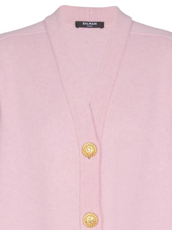 26SS 발망 스웨터 GF1KO003 KI87 Pink - BALMAIN