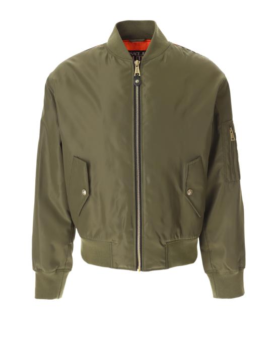  베르사체 봄버 자켓 75GASD07 74UP407 107 MILITARE