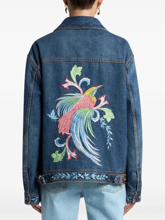 26SS 에트로 데님 자켓 WRNA0022 AR468 Blue - ETRO