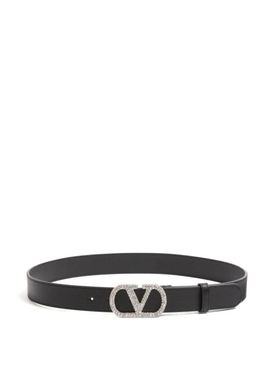 26SS 발렌티노 가라바니 레귤러 벨트 8W2T0SM3DHQ Black