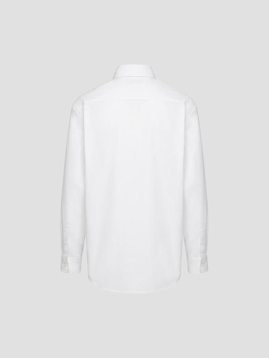 25FW 발렌시아가 라지 핏 셔츠 839260TRM28 9000 WHITE - BALENCIAGA