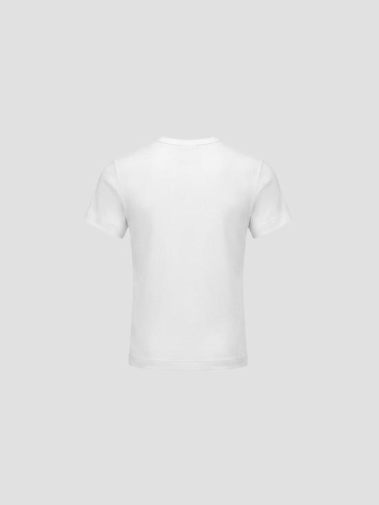 26SS 생로랑 반팔 티셔츠 859386Y37RY 9000 BLANC - SAINT LAURENT