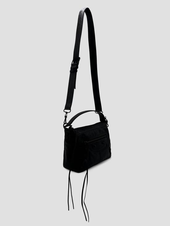 25FW 발렌시아가 르 시티 모토 스몰 숄더백 8461882ABEK 1000 BLACK - BALENCIAGA