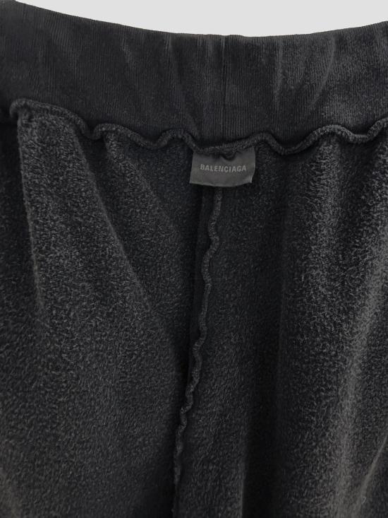 25FW 발렌시아가 트레이닝/조거 팬츠 850423TTVH7 1041 FADED WSHD BLACK - BALENCIAGA
