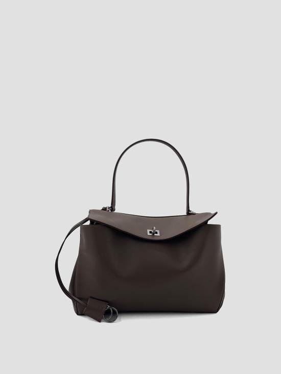 25FW 발렌시아가 로데오 미디움 핸드백 7897722AA4U 2909 TAUPE
