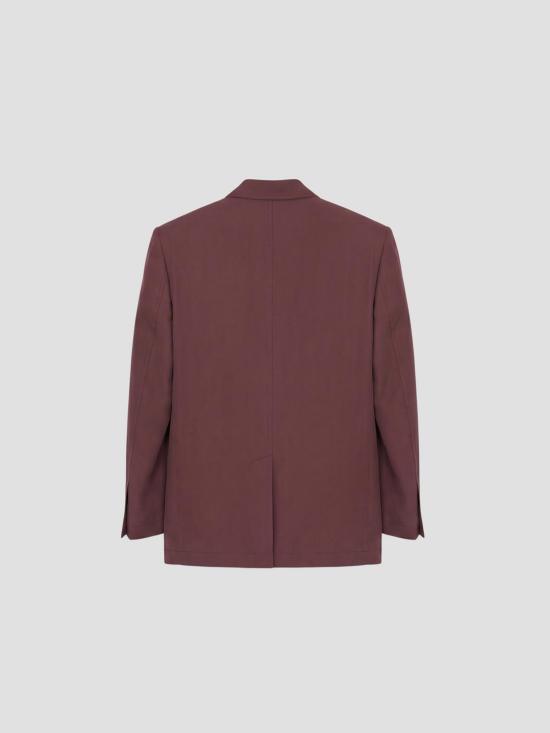 26SS 생로랑 수트 자켓 851026Y6J78 5060 AUBERGINE - SAINT LAURENT