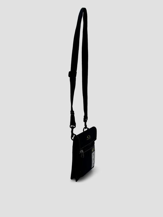 25FW 발렌시아가 익스플로러 파우치 스트랩 스몰 6559822ABZF 1078 BLCK YLLW WHT - BALENCIAGA