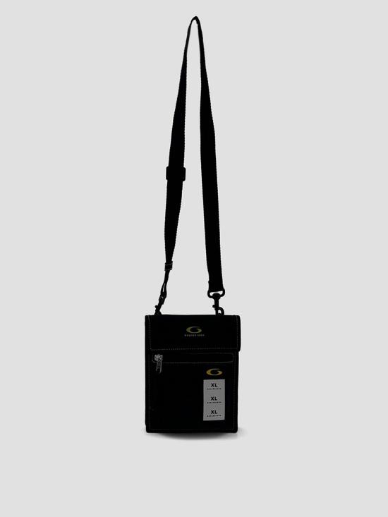 25FW 발렌시아가 익스플로러 파우치 스트랩 스몰 6559822ABZF 1078 BLCK YLLW WHT