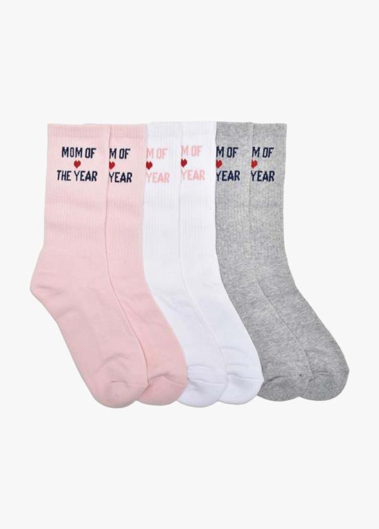  페이보릿 도우터 양말 사랑하는 딸, 올해의 엄마, 하트  세트