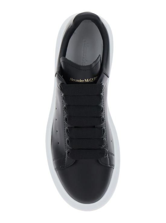26FW 알렉산더 맥퀸 오버사이즈드 스니커즈 553770WIAIG1002 Black - ALEXANDER MCQUEEN