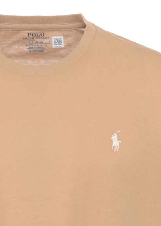 26SS 랄프 로렌 반팔 티셔츠 710671438 329 Beige - RALPH LAUREN