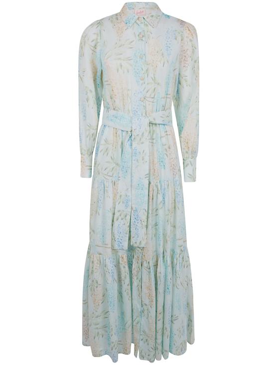 26SS 세인트바쓰 미디 원피스 JNS0001 09000L LINEN WISTERIA 56