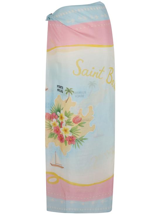 26SS 세인트바쓰 비치용품 TAIT001 09743L SILK VOILE ST BARTH SPIRIT 3120 - MC2 SAINT BARTH