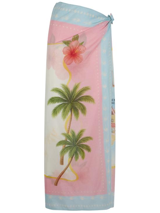 26SS 세인트바쓰 비치용품 TAIT001 09743L SILK VOILE ST BARTH SPIRIT 3120