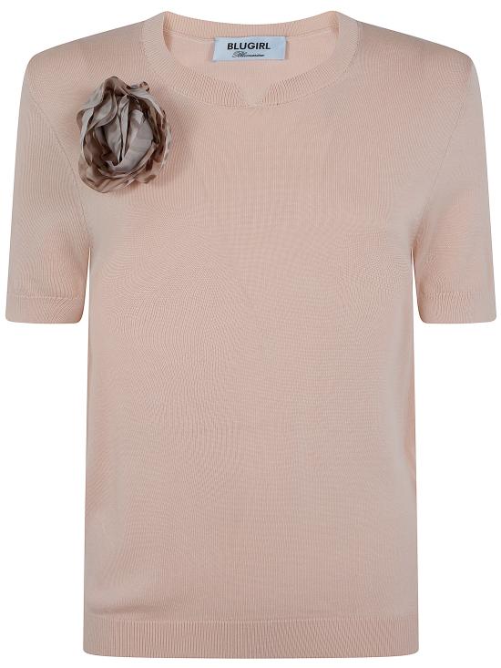 26SS 블루걸 스웨터 RA6148MA07S X0450 PINK PEONY