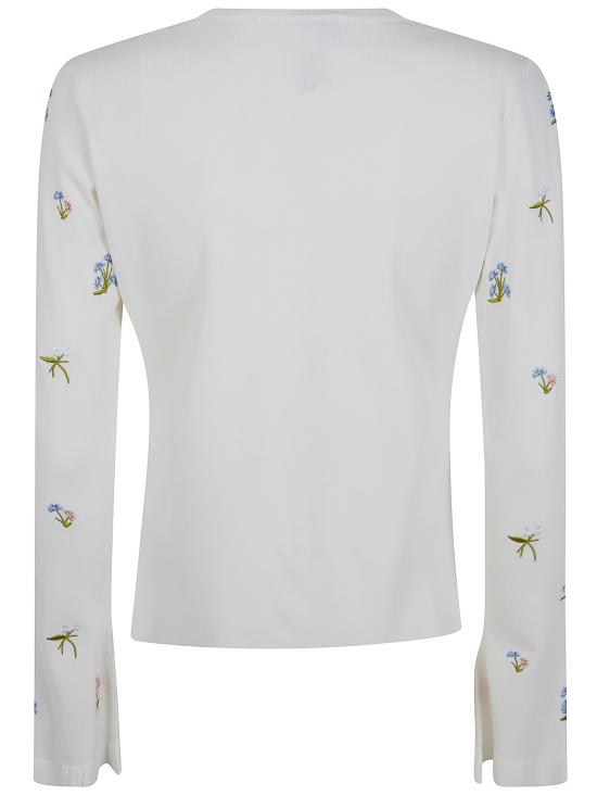26SS 블루걸 스웨터 RA6117MS46M 14300 CHALK - BLUGIRL