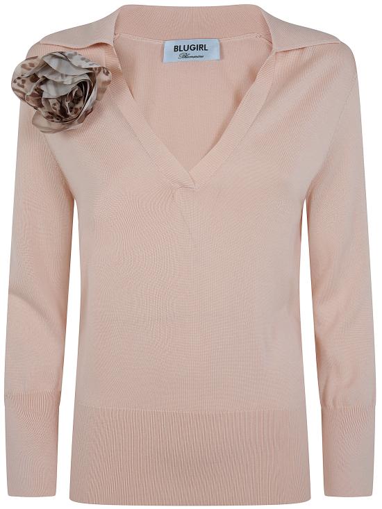 26SS 블루걸 스웨터 RA6147MA07S X0450 PINK PEONY
