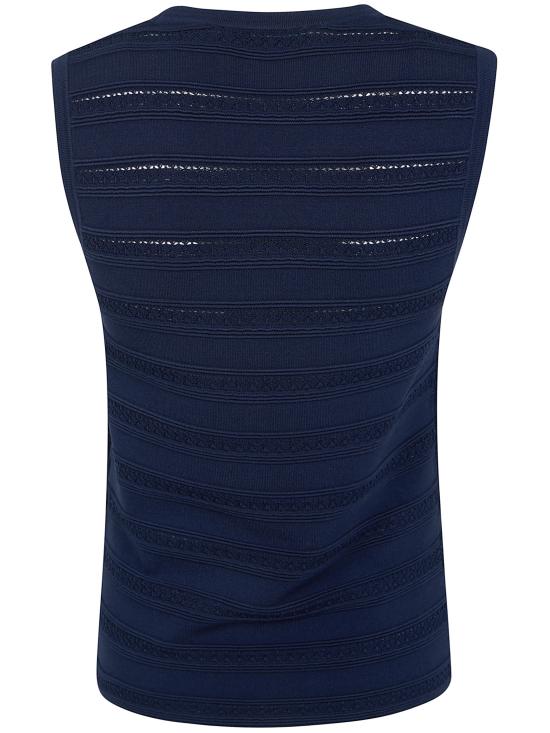 26SS 블루걸 민소매 티셔츠 RA6187MA89R 93713 DARK NIGHT - BLUGIRL