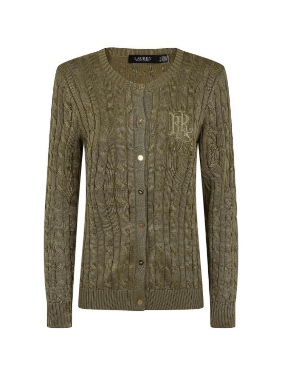 26FW 랄프 로렌 가디건 200P14040 500 LIGHT AGAVE - RALPH LAUREN