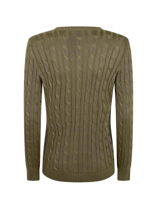 26FW 랄프 로렌 가디건 200P14040 500 LIGHT AGAVE - RALPH LAUREN
