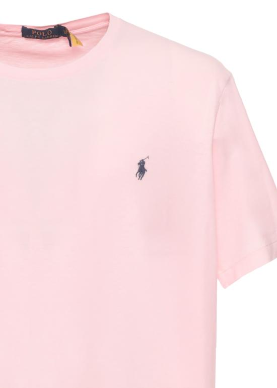 26SS 랄프 로렌 반팔 티셔츠 710B23304 001 Pink - RALPH LAUREN