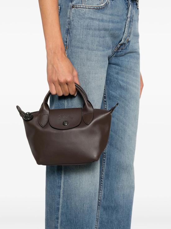 26FW 롱샴 르 플리아쥬 엑스트라 XS 숄더백 L1500987 002 MOKA - LONGCHAMP