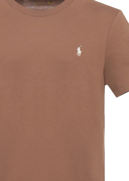 26SS 랄프 로렌 반팔 티셔츠 710671438 536 Brown - RALPH LAUREN