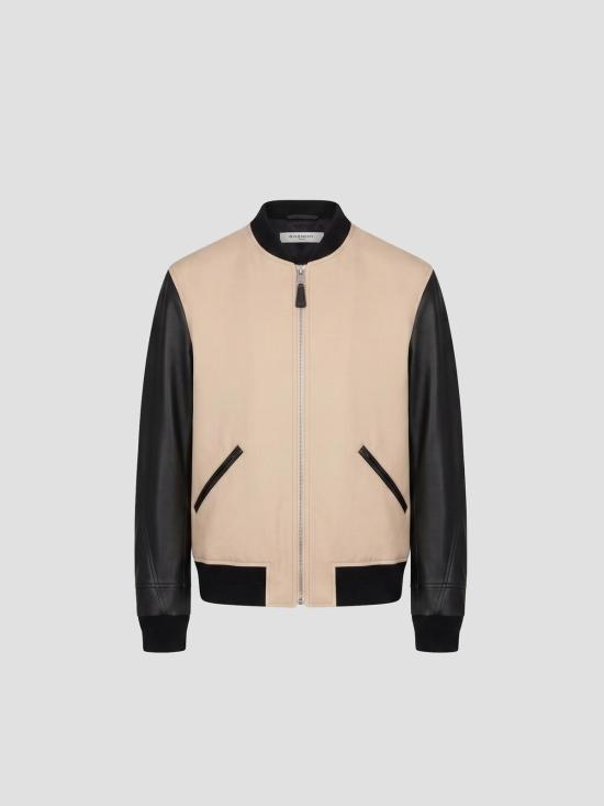 26SS 지방시 봄버 자켓 BM01DZ6Y45 007 BLACK BEIGE
