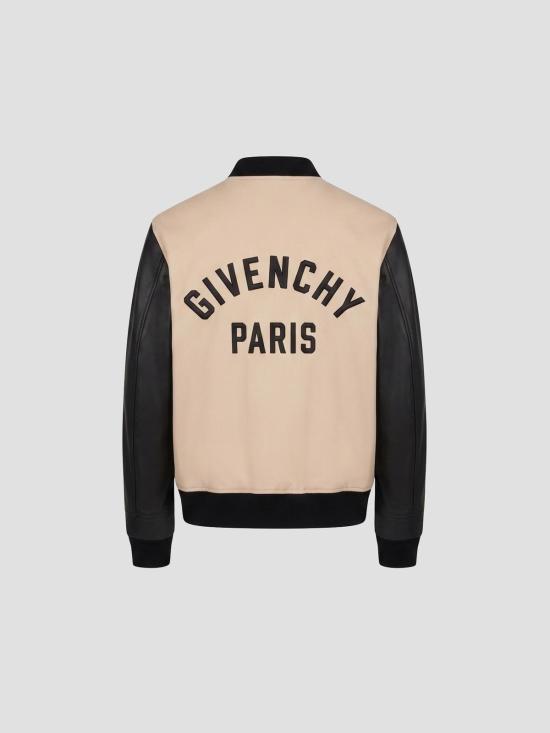 26SS 지방시 봄버 자켓 BM01DZ6Y45 007 BLACK BEIGE - GIVENCHY