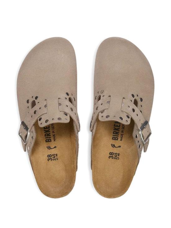 26SS 버켄스탁 보스턴 리벳 스웨이드 레더 1030418 TAUPE - BIRKENSTOCK