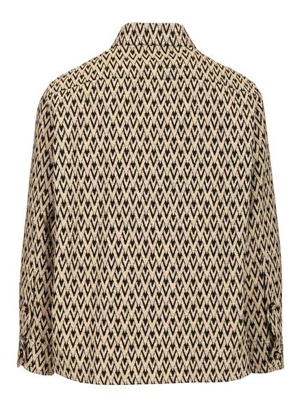26SS 발렌티노 가라바니 자켓 8V3CIO12B85 K85 BLACK BEIGE - VALENTINO GARAVANI