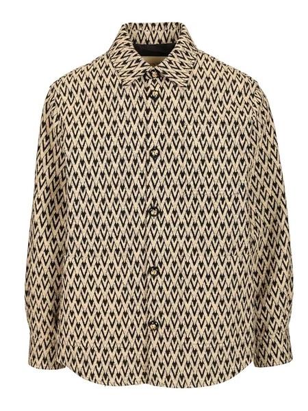 26SS 발렌티노 가라바니 자켓 8V3CIO12B85 K85 BLACK BEIGE