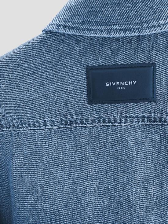26SS 지방시 데님 셔츠 BM616V5YD3 420 MEDIUM BLUE - GIVENCHY