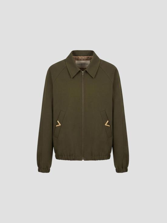 26SS 발렌티노 가라바니 봄버 자켓 8V3CIP79AWK 365 MILITARY