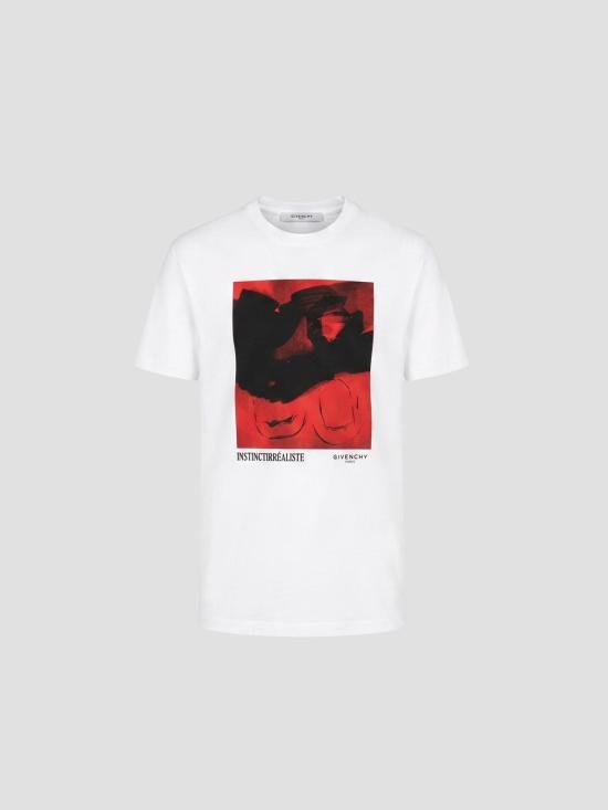 26SS 지방시 반팔 티셔츠 BM71NK3YST 100 WHITE
