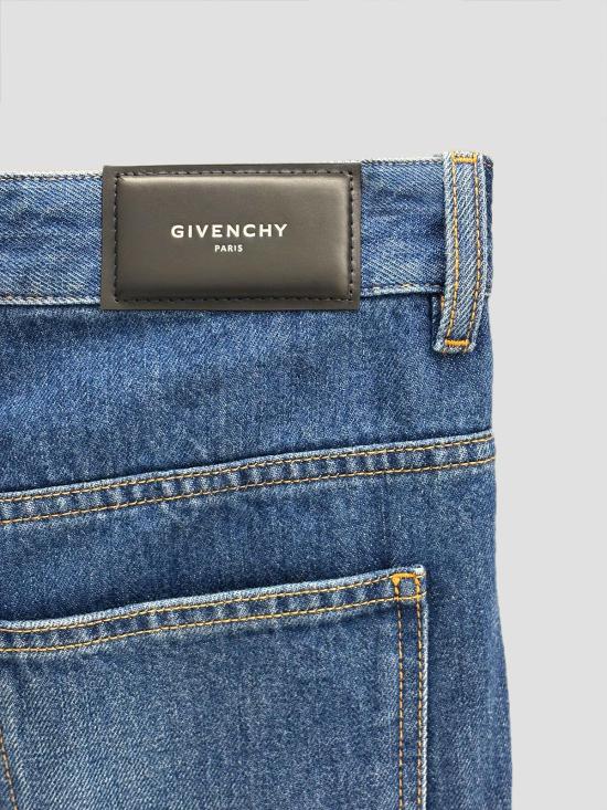 26SS 지방시 데님 팬츠 BM51NS5177 420 MEDIUM BLUE - GIVENCHY