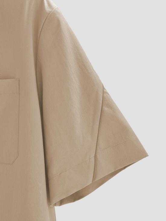 26SS 지방시 반팔 셔츠 BM618416E9 250 BEIGE - GIVENCHY