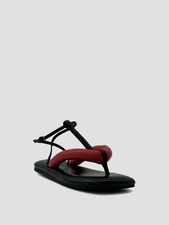 26SS 지방시 샌들 BE30AXE00H 009 BLACK RED - GIVENCHY