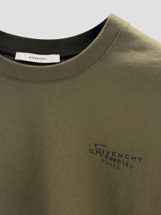 26SS 지방시 반팔 티셔츠 BM71NK3YSA 305 KHAKI - GIVENCHY