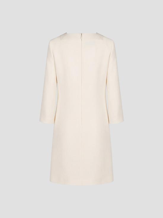 26SS 발렌티노 가라바니 미디 원피스 8B3VAJE51CF A03 IVORY - VALENTINO GARAVANI