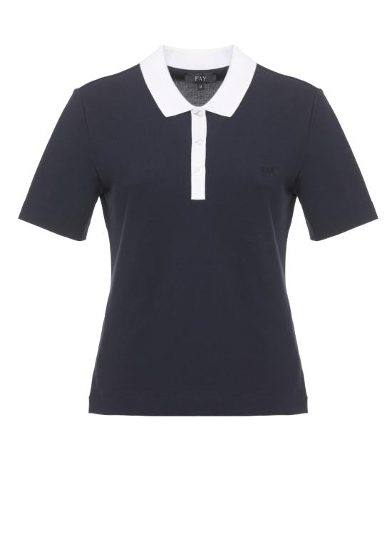 26SS 페이 폴로 티셔츠 NPWB252650STDW U806 Blue