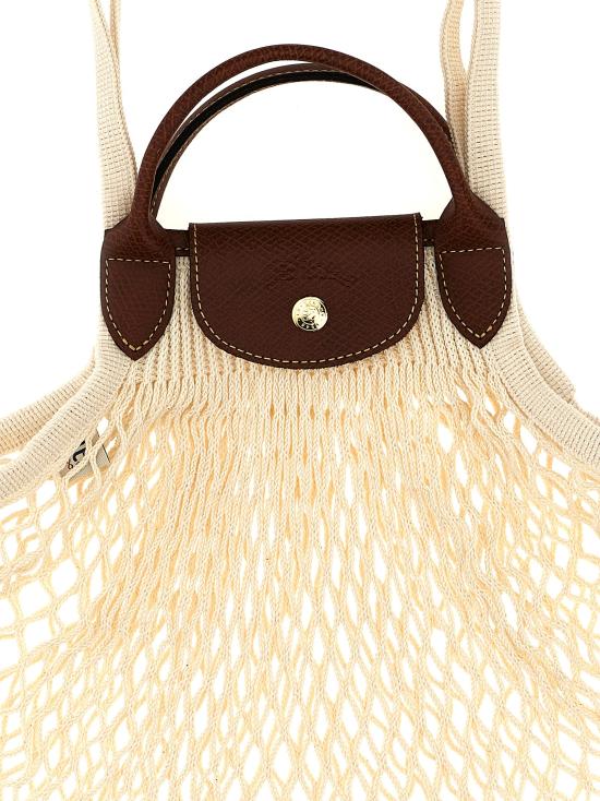 26FW 롱샴 플리아쥬 필렛 L 탑 핸들백 10121HVH037 Beige - LONGCHAMP